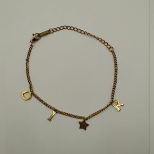Gold Charm Bracelet